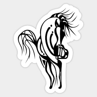 the horse Sticker